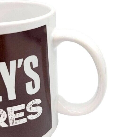 2/$15 Hershey's S'mores Mug Set Brown White Graham Cracker Chocolate Marshmallow - Picture 3 of 12